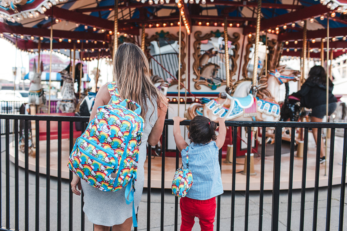 Kids' Kitty Rainbow Weekend Duffle Bag